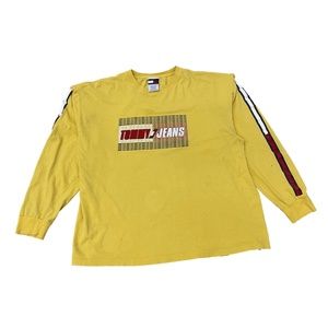 Vintage Tommy Jeans Long Sleeved Tee - 2090314